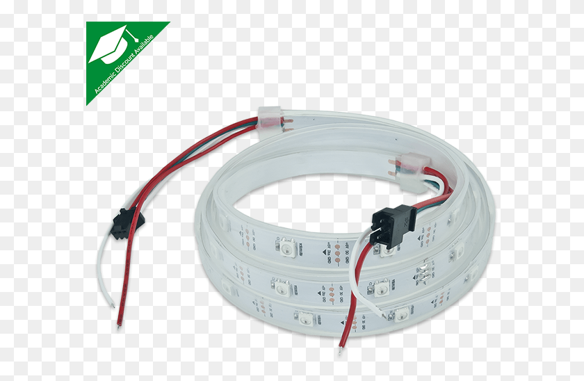 594x488 Addressable Led Product Image Wire, Helmet, Clothing, Apparel Descargar Hd Png