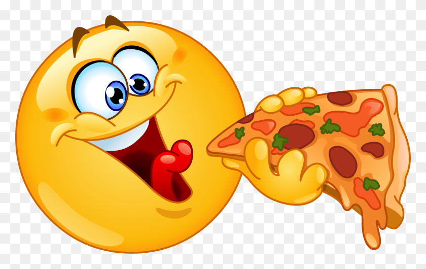 2201x1328 Addthis Sharing Sidebar Emoji Eating Pizza, Plant, Food, Vegetable Hd Png Скачать