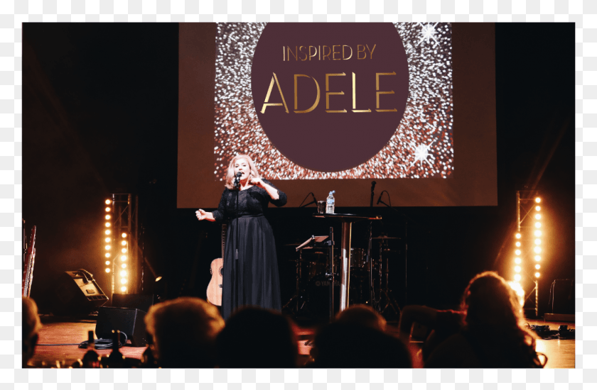 1071x674 Adele Live Logo Low Res, Stage, Person, Human HD PNG Download