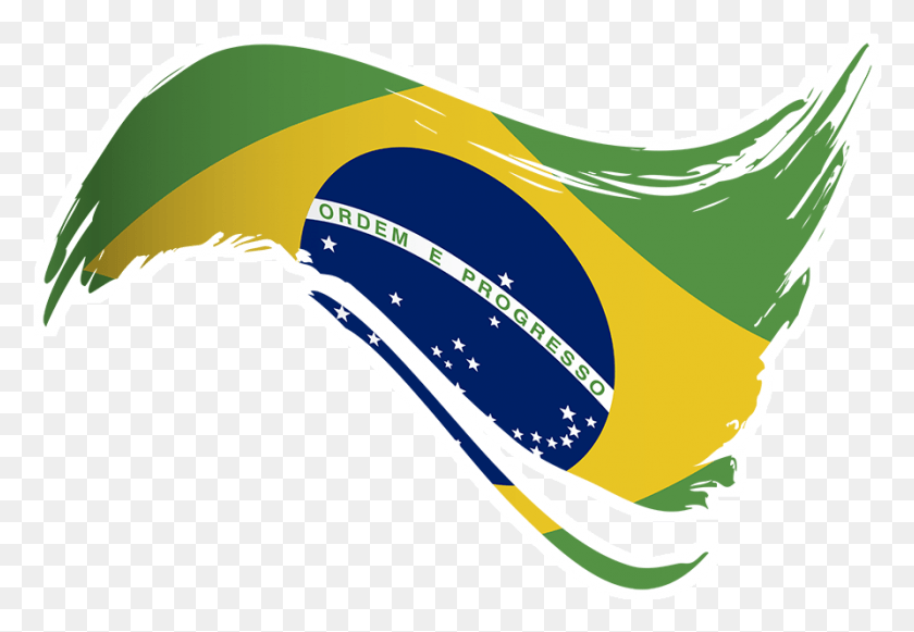 893x597 Descargar Png Adesivo Bandeira Do Brasil I De Lemon Pepper Colab55 Bandera De Brasil, Hardware, Electrónica, Computadora Hd Png