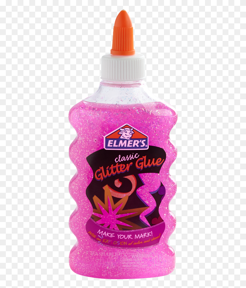 375x926 Descargar Png Adhesivo Elmers Glitter Glue 117 Ml Elmer39S Pink Glitter Glue, Alimentos, Pastel De Bodas, Pastel Hd Png