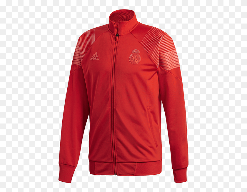 445x593 Adidas Adults Real Madrid Training Jacket Musto Evolution Fleece 2014, Clothing, Apparel, Coat HD PNG Download