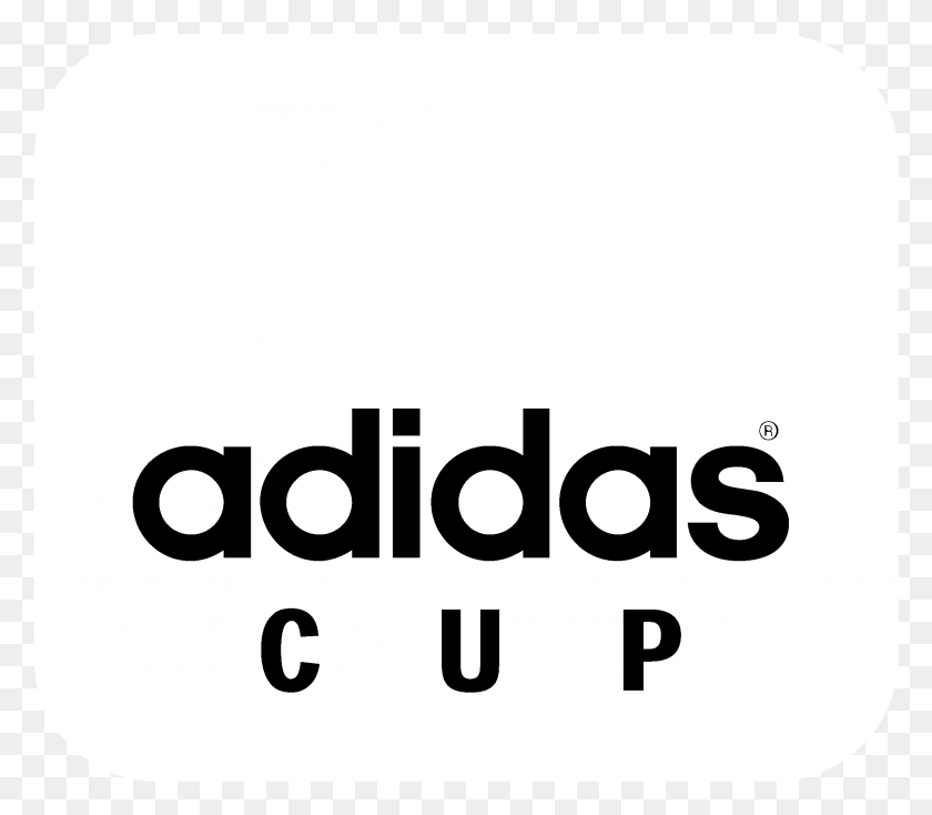 2191x1895 Adidas Cup Logo Blanco Y Negro Adidas, Face, Word, Text Hd Png