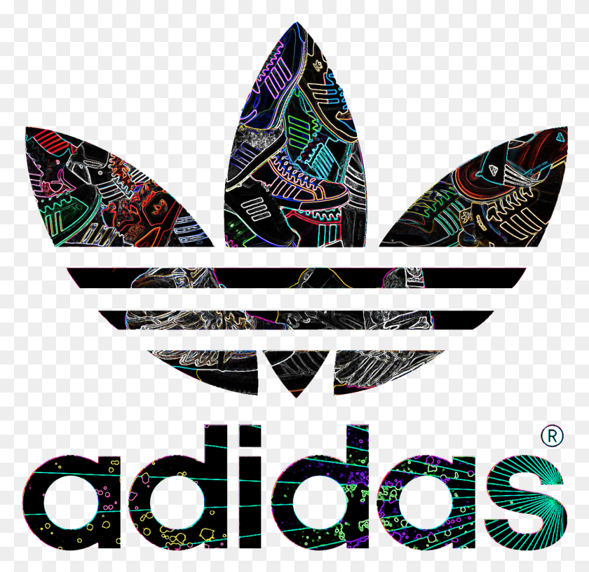 1249x1212 Adidas Logo, Metropolis, City, Urban HD PNG Download