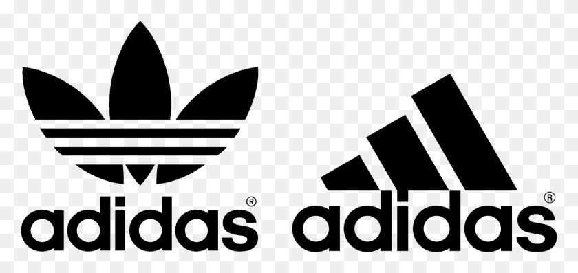 1370x592 Логотип Adidas Логотип Adidas Бесплатно, Символ, Трафарет, Логотип Hd Png Скачать