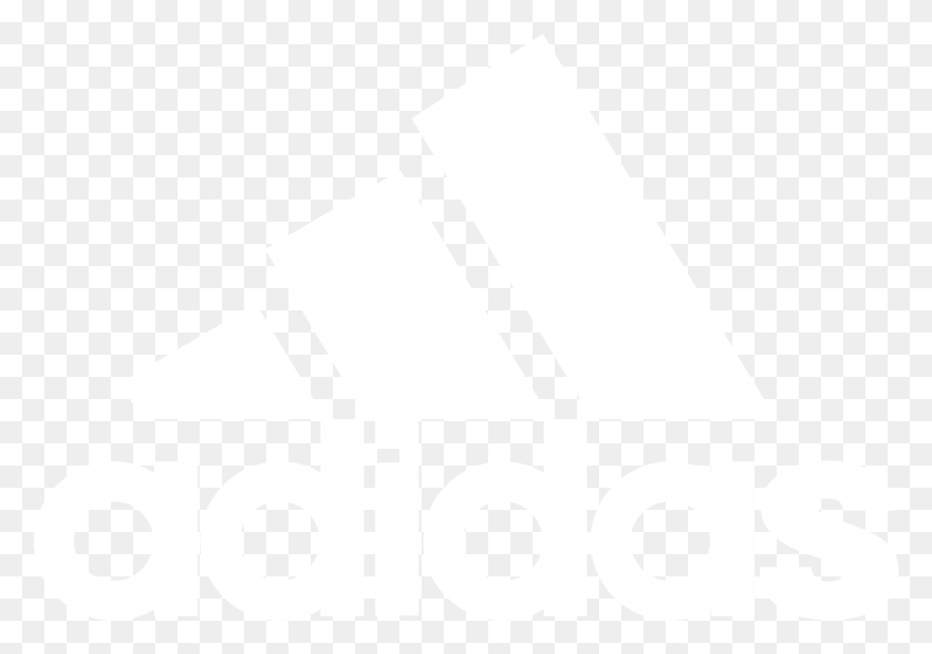 1988x1353 Adidas Logo White, Logo, Symbol, Trademark HD PNG Download