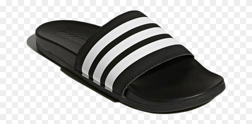 671x353 Adidas Men S Adilette Shoesslides, Ropa, Vestimenta, Calzado Hd Png