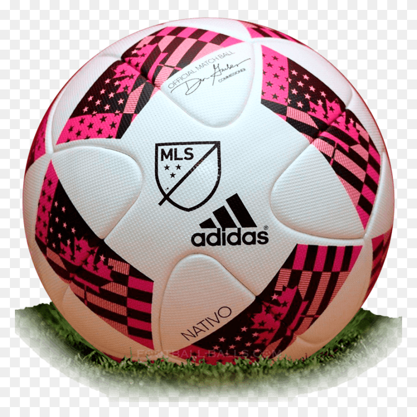 860x860 Adidas Nativo 2 Bca Is Official Match Ball Of Mls Blue Adidas Soccer Ball, Soccer, Football, Team Sport HD PNG Download