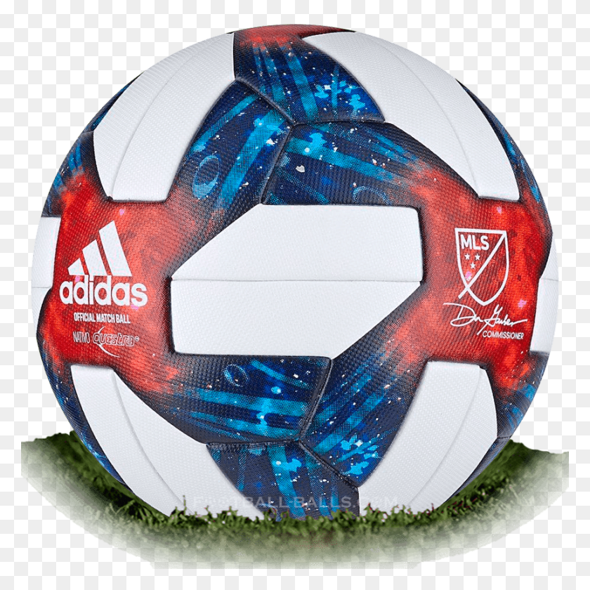 860x860 Descargar Png Adidas Nativo Questra Es La Bola Oficial Del Partido De Mls Mls Match Ball 2019, Casco, Ropa, Vestimenta Hd Png
