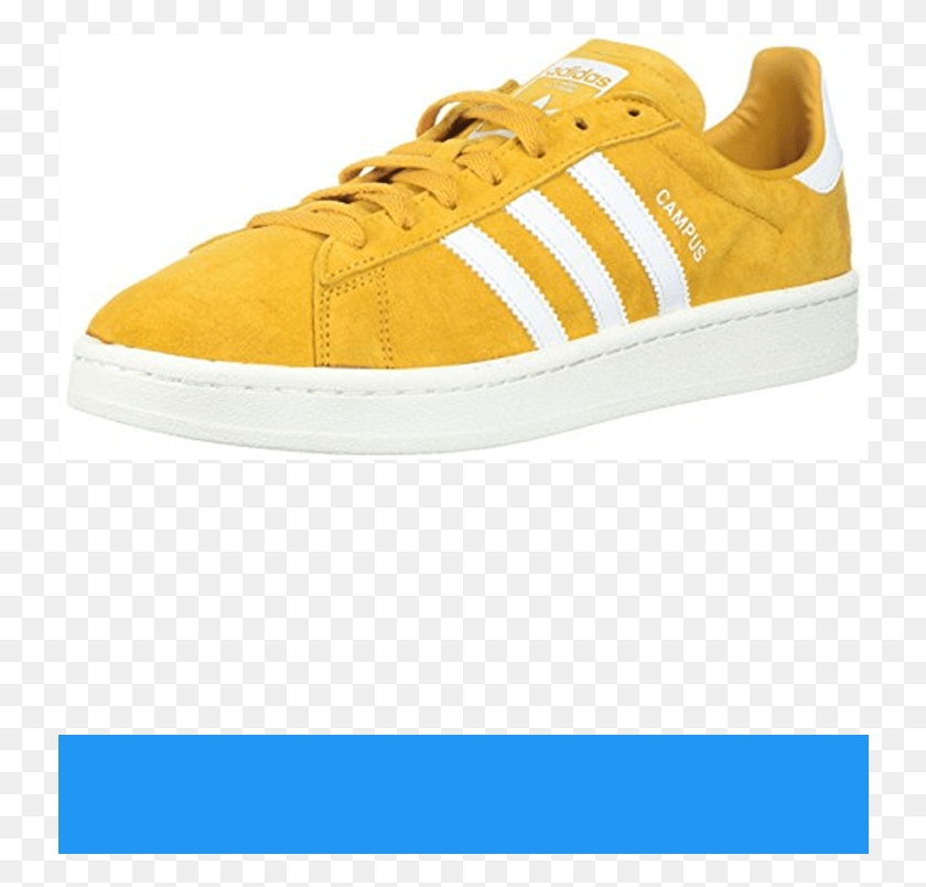736x744 Adidas Originals Men39s Campus Sneaker Tactile Yellowwhitechalk, Shoe, Footwear, Clothing HD PNG Download
