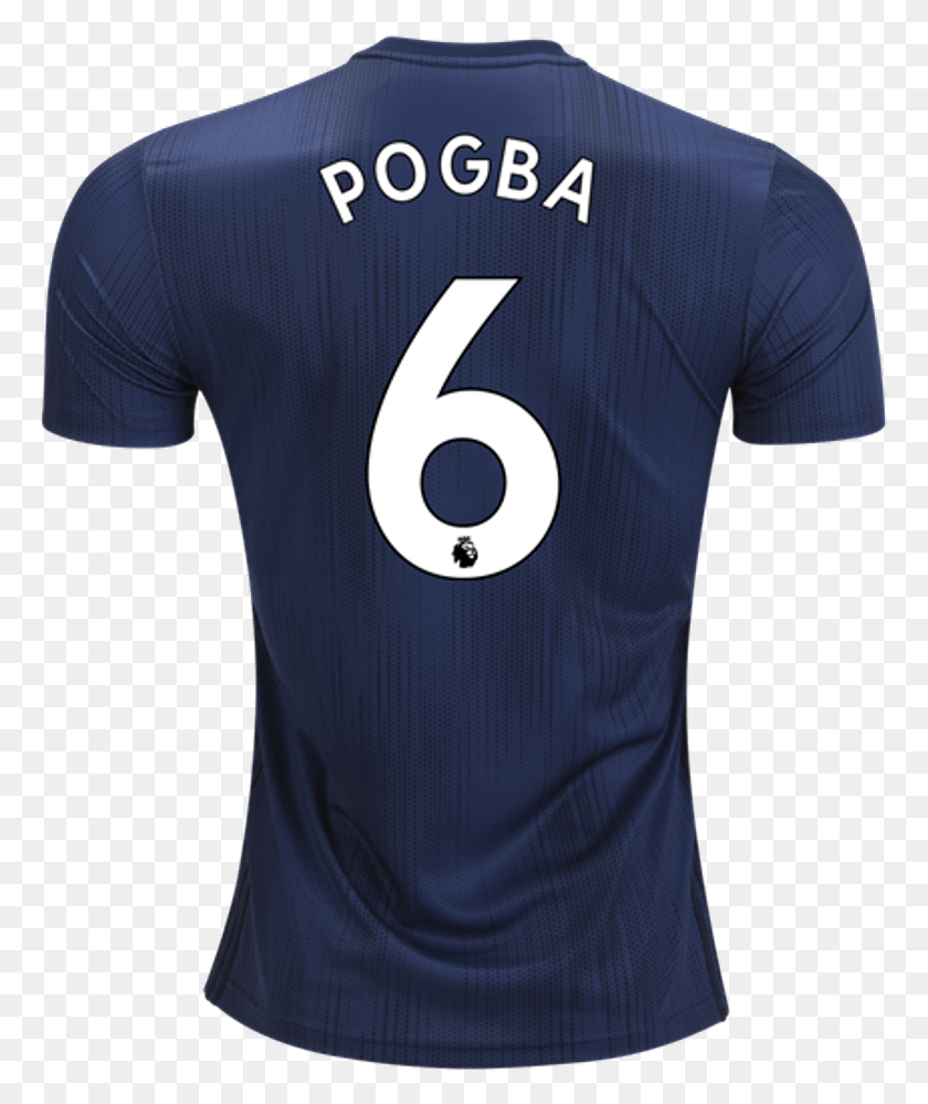 768x939 Adidas Paul Pogba Manchester United Third Jersey 1819 Pogba Jersey, Clothing, Apparel, Shirt HD PNG Download