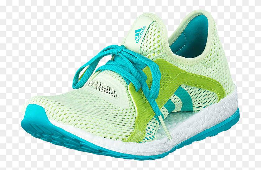 705x488 Adidas Sport Performance Women Pureboost X Haloshock Running Shoe, Clothing, Apparel, Footwear HD PNG Download