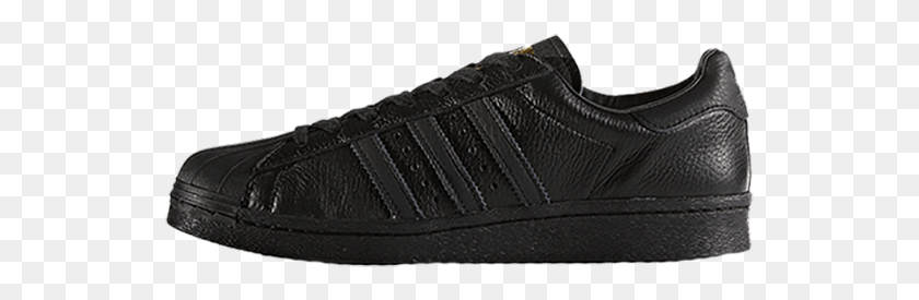 539x215 Adidas Superstar Boost Black Bb0186 Sneakers, Clothing, Apparel, Shoe HD PNG Download