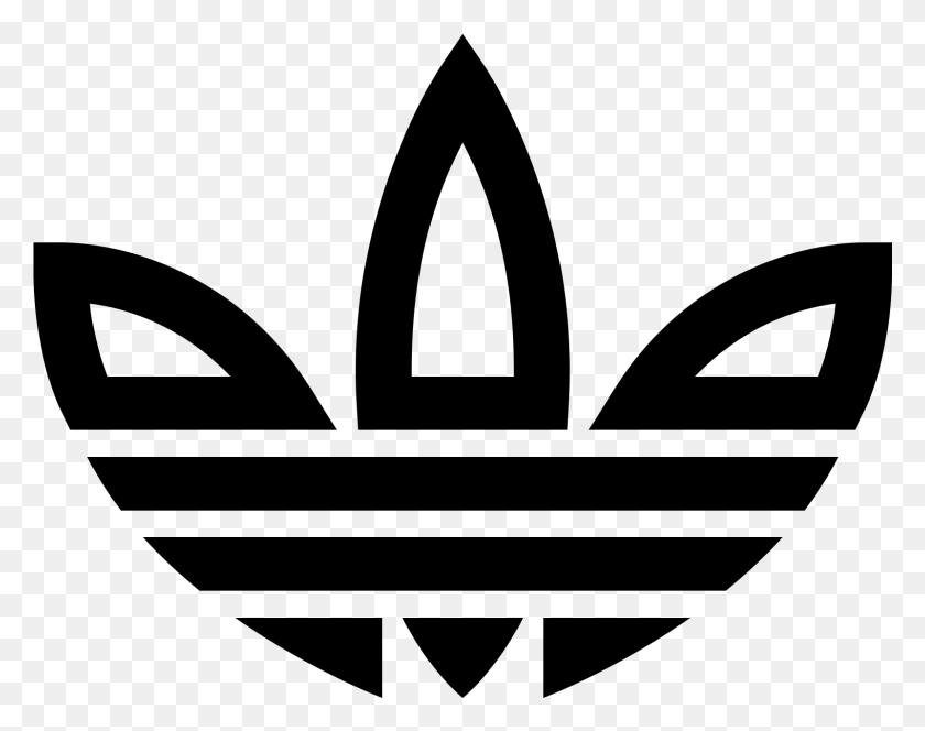 1601x1241 Adidas Trefoil Icon Adidas Logo Trefoil, Gray, World Of Warcraft HD PNG Download