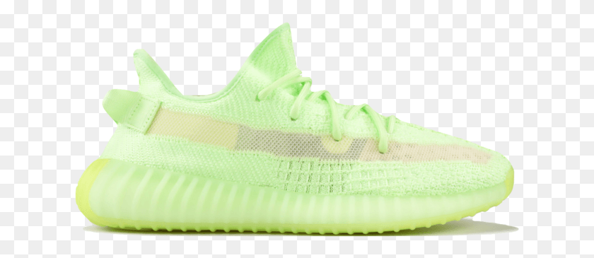 629x305 Adidas Yeezy Boost 350 V2 Glow Mens, Clothing, Apparel, Shoe HD PNG Download