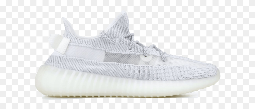 614x299 Adidas Yeezy Boost 350 V2 Static Reflective Mens, Clothing, Apparel, Shoe HD PNG Download