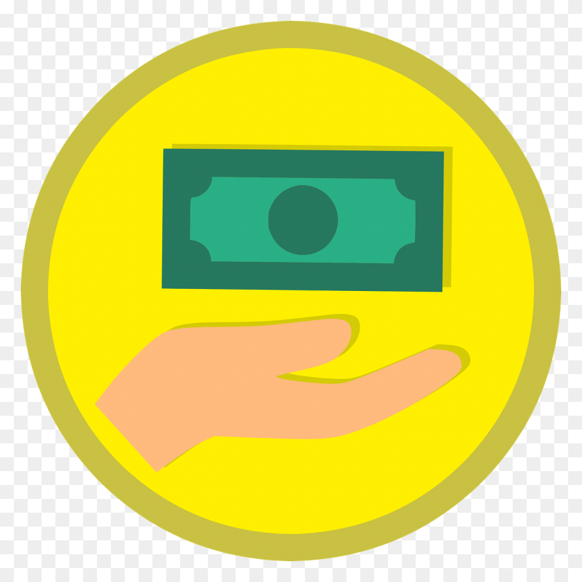 1280x1280 Adjustments Law Enforcement Pay Eyed Giving Cash Icon, Label, Text, Sticker HD PNG Download