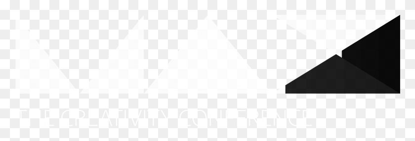 2400x696 Adobe Max Logo Black And White House, Triangle, Arrowhead, Label HD PNG Download