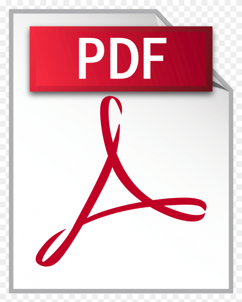 872x1106 Descargar Png Adobe Pdf Descargas Pdf Icono, Texto, Percha Hd Png