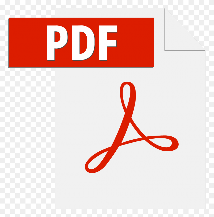 1131x1151 Adobe Pdf File Icon Logo Vector Free Vector Silhouette Pdf File Logo Vector, Text, Alphabet, Logo HD PNG Download