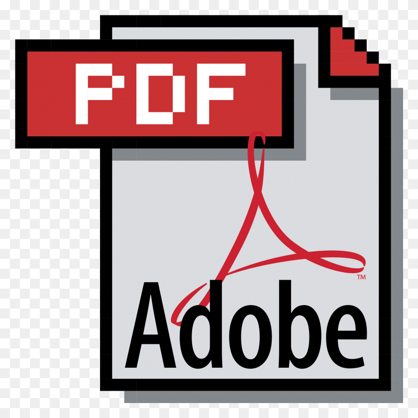 1985x1985 Логотип Adobe Pdf Прозрачный Логотип В Формате Pdf Вектор, Текст, Число, Символ Hd Png Скачать