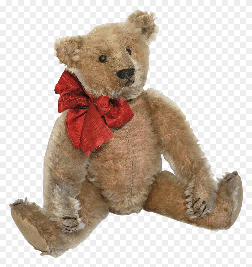 1720x1832 Очаровательны 13 Античный 1908 10 Немецкий Плюшевый Мишка Steiff Teddy Bear, Игрушка Hd Png Скачать