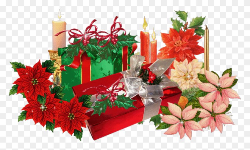 785x448 Adornos Gif De Navidad, Gift, Plant, Birthday Cake HD PNG Download