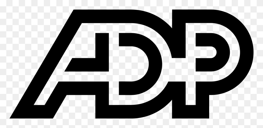 2296x1029 Логотип Adp Прозрачный Автоматическая Обработка Данных Inc, Серый, Мир Варкрафта Png Скачать
