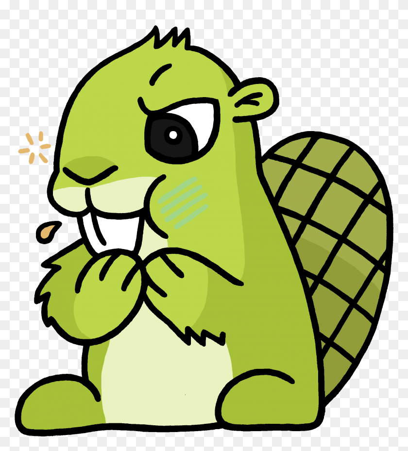 2073x2310 Adsy Beaver Clipart, Reptile, Animal, Iguana HD PNG Download