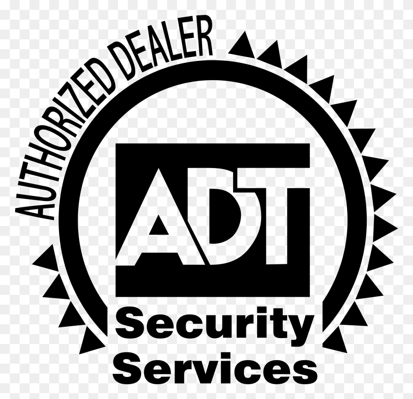 2191x2114 Adt Logo Black And White Adt Security, Outer Space, Astronomy, Space HD PNG Download