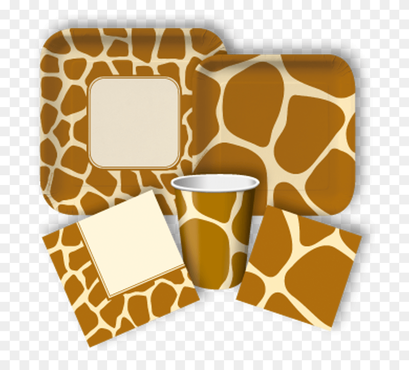700x700 Adult Birthday Party Use A Different Animal Print Like Giraffe, Lamp, Food, Bread HD PNG Download