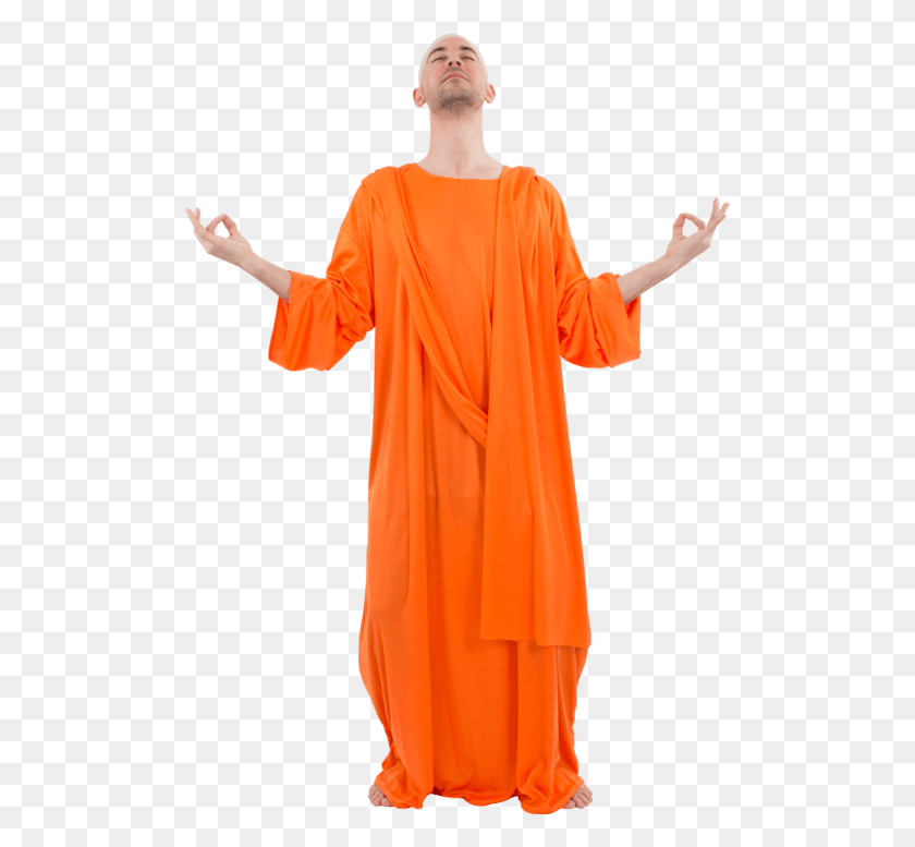 501x717 Adult Buddhist Monk Costume Buddhist Monk Costume, Clothing, Apparel, Sleeve HD PNG Download