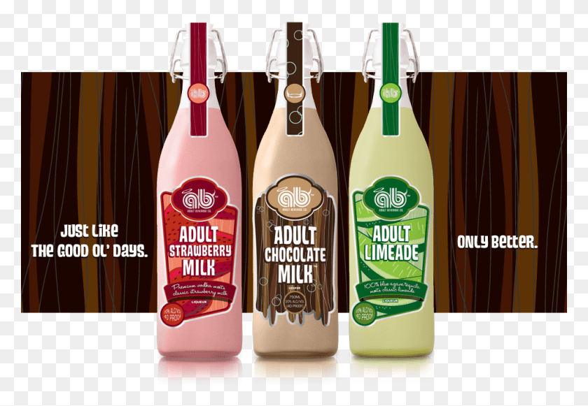 980x655 Adult Chocolate Milk Adult Beverage Company Adult Strawberry Milk, Alcohol, Drink, Bottle HD PNG Download
