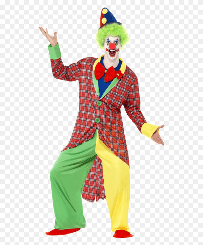 524x952 Adult La Circus Clown Costume Circus Clown Costume, Performer, Person, Clothing HD PNG Download