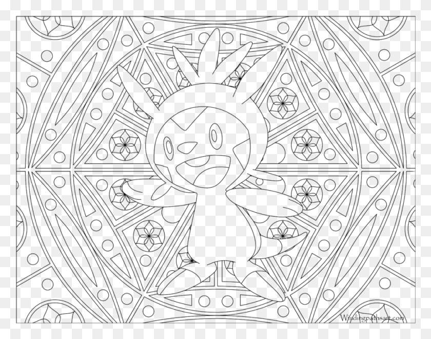 944x727 Adult Pokemon Coloring, Gray, World Of Warcraft HD PNG Download