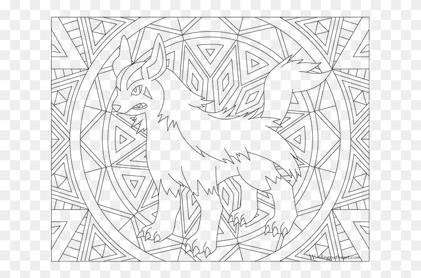 639x495 Adult Pokemon Coloring, Gray, World Of Warcraft HD PNG Download