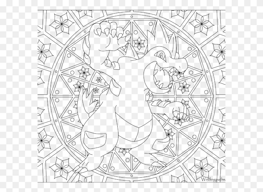 Adult Pokemon Coloring, Gray, World Of Warcraft HD PNG Download