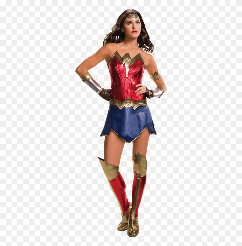 319x794 Adult Secret Wishes Wonder Woman Costume Wonder Woman Costume Canada, Person, Human, Clothing HD PNG Download