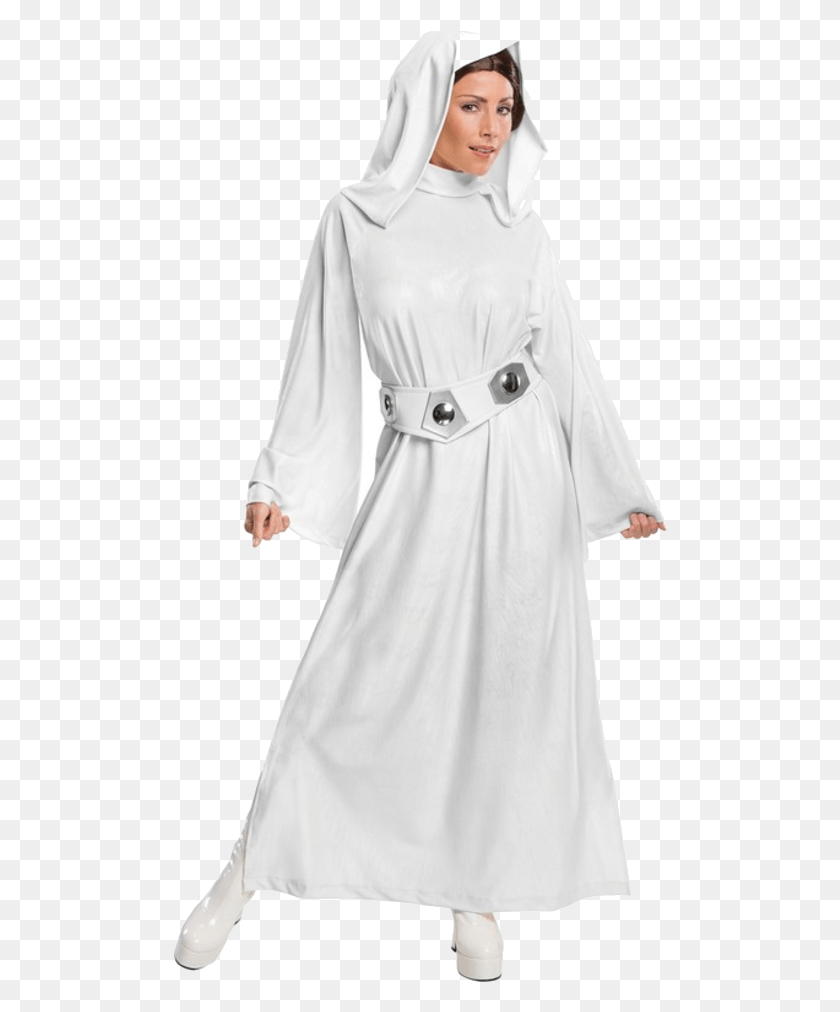 494x952 Adult Star Wars Costume Leia Star Wars, Clothing, Apparel, Coat Descargar Hd Png