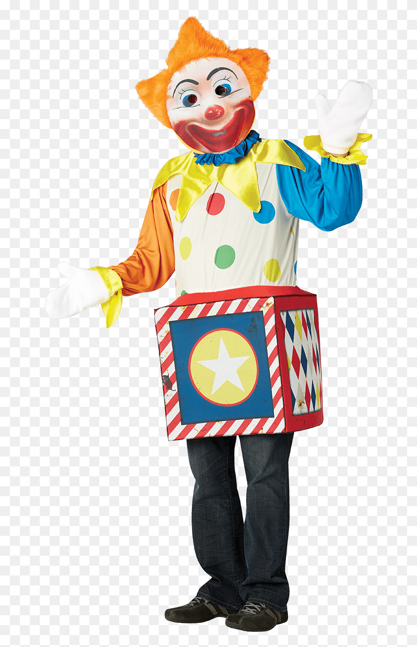 662x1244 Adults Creepy Clown Costume Hat, Performer, Person, Human HD PNG Download