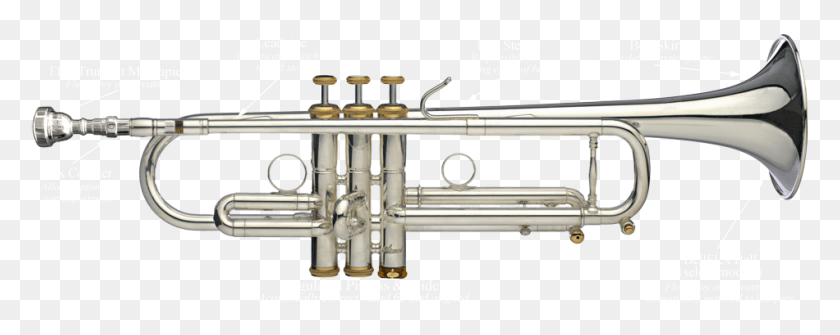 950x336 Advanced Acoustic Designs From Mouthpiece To Bell Stomvi Raptor, Trumpet, Horn, Brass Section Descargar Hd Png