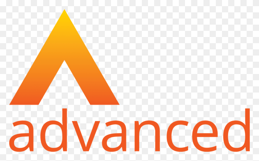 1024x607 Advanced Logo Advanced Business Cloud Essentials, Text, Alphabet, Triangle HD PNG Download