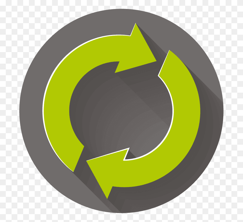707x707 Advanced One Circle Logo, Recycling Symbol, Symbol HD PNG Download