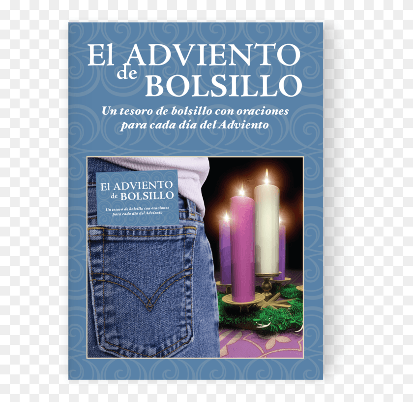 607x756 Advent In My Pocket Book Cover, Candle, Pants, Clothing HD PNG Download