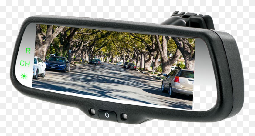 800x399 Advent Rvm740 7 Inch Lcd Rear View Mirror Advanced Rear View Mirror, Car, Vehicle, Transportation HD PNG Download