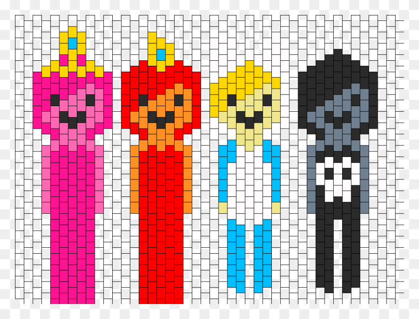 924x688 Adventure Time Characters Bead Pattern Mayday Parade Heart, Game, Cross, Symbol HD PNG Download