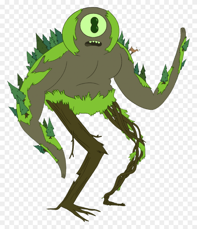 1584x1864 Adventure Time Forest Cyclops Gold Star Adventure Time Monsters, Wildlife, Animal HD PNG Download