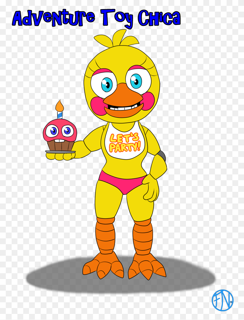 768x1041 Adventure Toy Chica By Fnafnations Night Guards Fnaf Jeremy, Face, Figurine, Ropa Hd Png