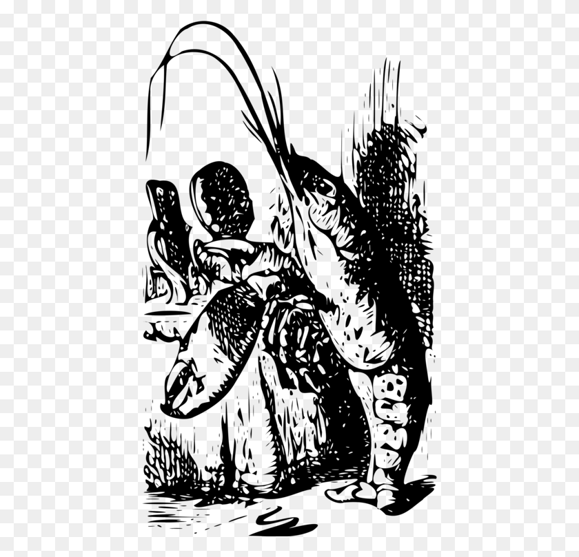 429x749 Adventures In Wonderland And Through The Looking Glass Alice In Wonderland Chapter 10 The Lobster Quadrille, Gray, World Of Warcraft HD PNG Download