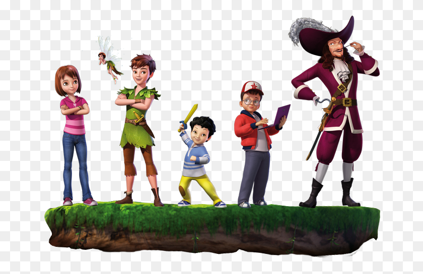 672x485 Adventures Of Peter Pan New Adventures Of Peter Pan Characters, Shoe, Footwear, Clothing HD PNG Download